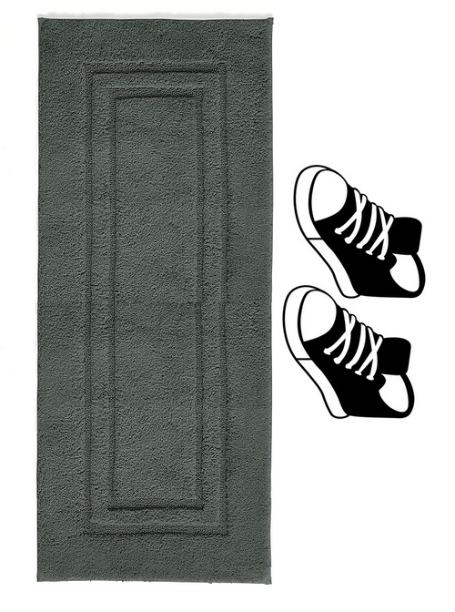 Luxury Extra Large Bath Mat 100% Egyptian Cotton Floor Mats Bath Rugs Water Absorbent Bathroom Toilet Pedestal Carpet Mats - Towelsbay